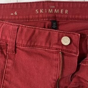 White House Black Market Skimmer Jeans, Size 4